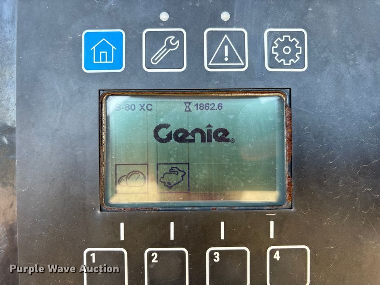 image for item EM8614 2018 Genie S-80 XC boom lift