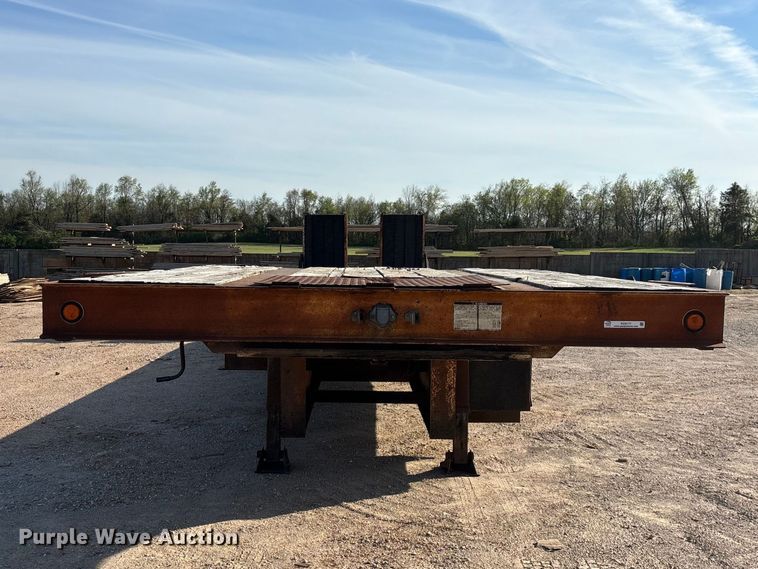 image for item EO4177 1996 Trailboss drop deck equipment trailer