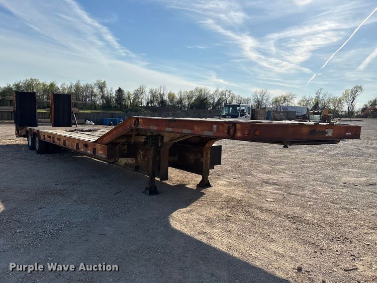 image for item EO4177 1996 Trailboss drop deck equipment trailer