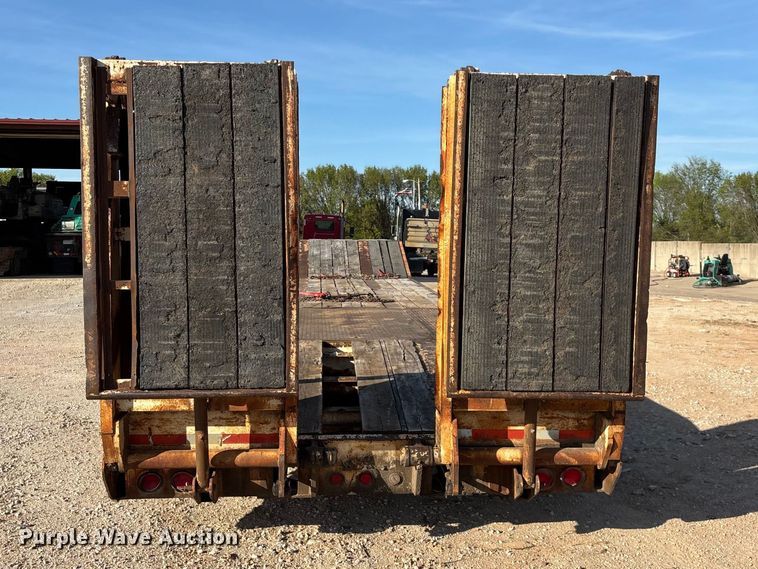image for item EO4177 1996 Trailboss drop deck equipment trailer