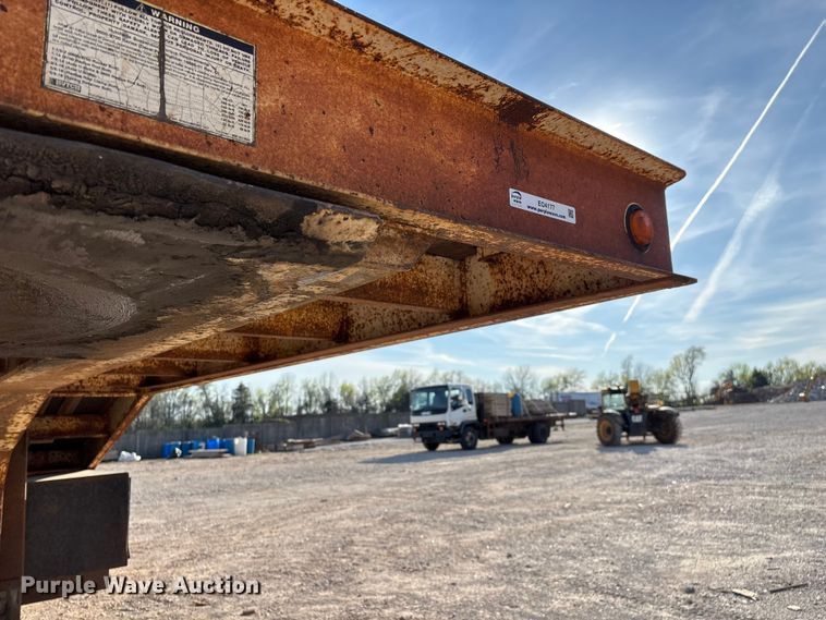 image for item EO4177 1996 Trailboss drop deck equipment trailer