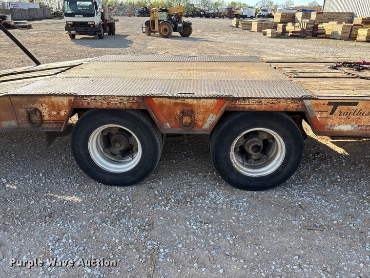 image for item EO4177 1996 Trailboss drop deck equipment trailer
