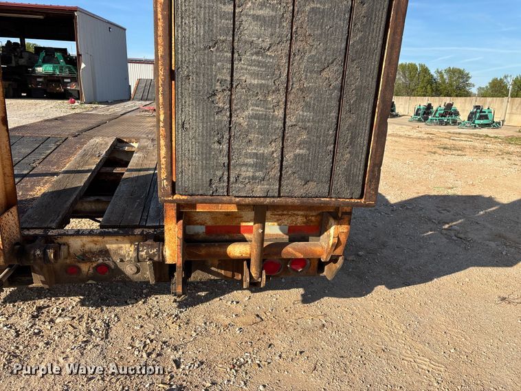 image for item EO4177 1996 Trailboss drop deck equipment trailer