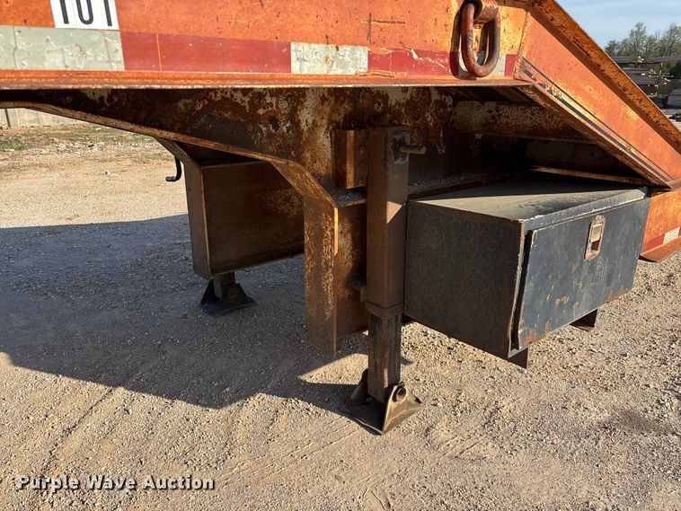 image for item EO4177 1996 Trailboss drop deck equipment trailer