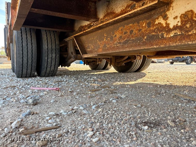 image for item EO4177 1996 Trailboss drop deck equipment trailer