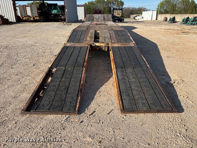 image for item EO4177 1996 Trailboss drop deck equipment trailer