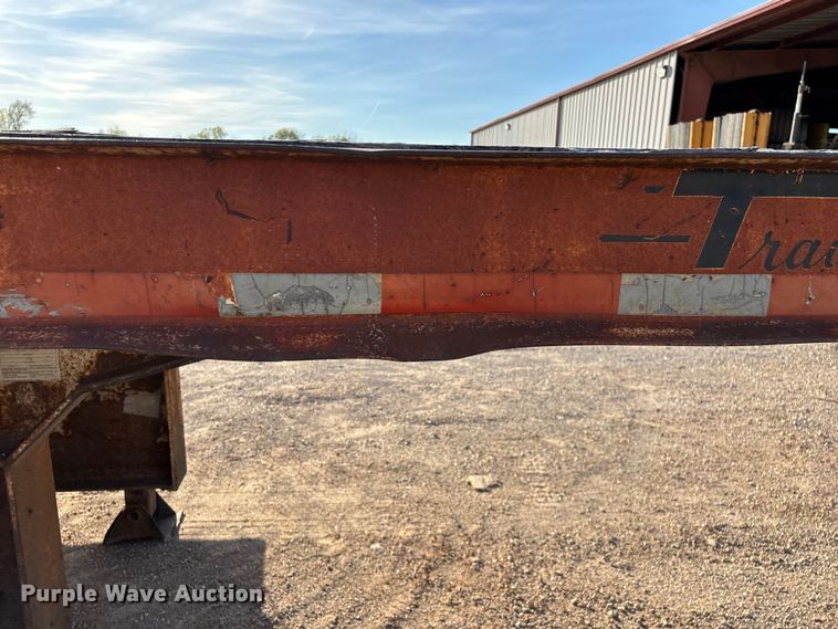 image for item EO4177 1996 Trailboss drop deck equipment trailer