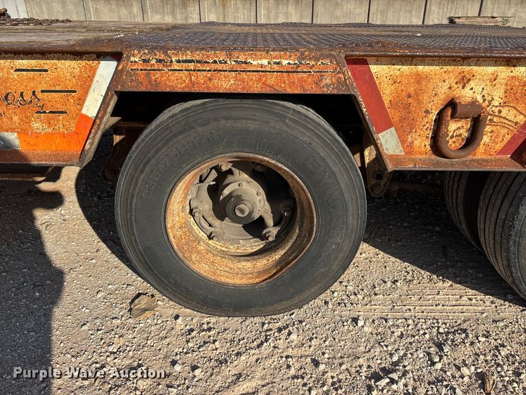 image for item EO4177 1996 Trailboss drop deck equipment trailer