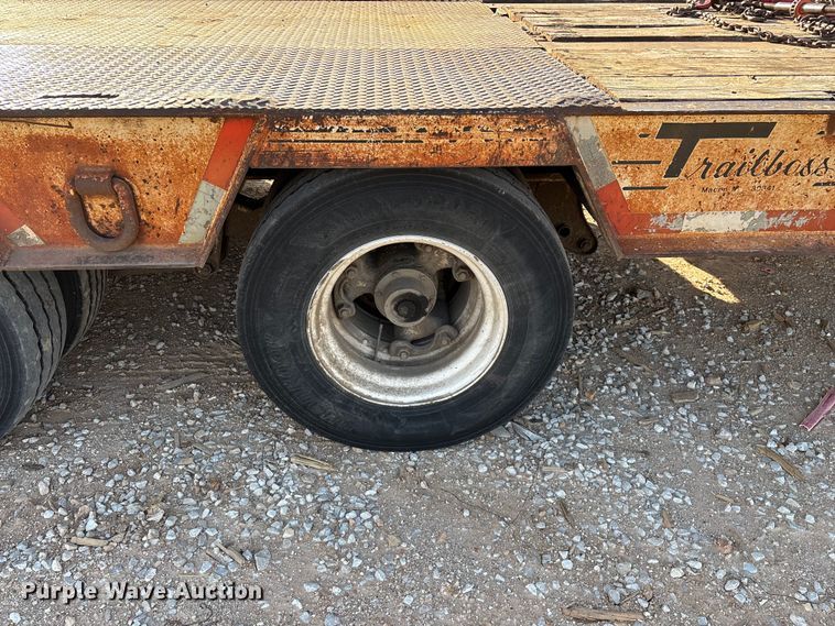 image for item EO4177 1996 Trailboss drop deck equipment trailer
