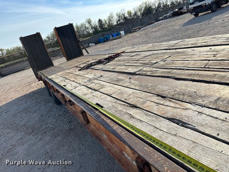 image for item EO4177 1996 Trailboss drop deck equipment trailer