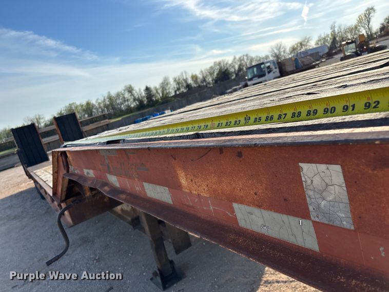 image for item EO4177 1996 Trailboss drop deck equipment trailer