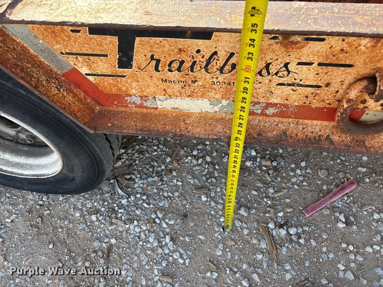 image for item EO4177 1996 Trailboss drop deck equipment trailer