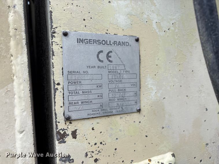 image for item EO4181 1997 Ingersoll Rand ECM690 drilling Rig