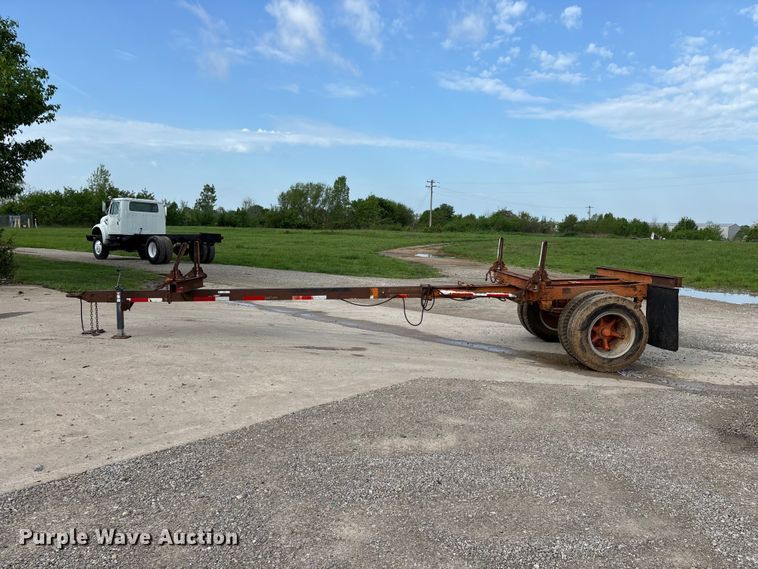 image for item EO4202 1999 Shop Built  pole trailer