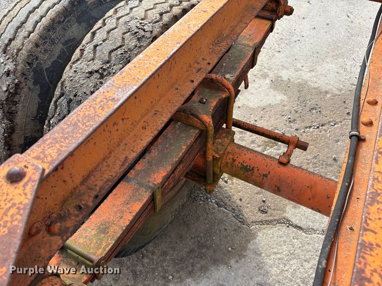 image for item EO4202 1999 Shop Built  pole trailer