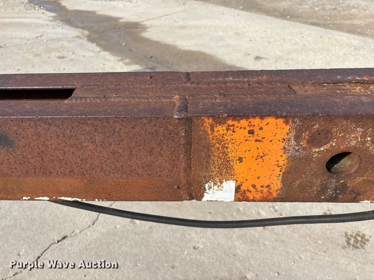 image for item EO4202 1999 Shop Built  pole trailer