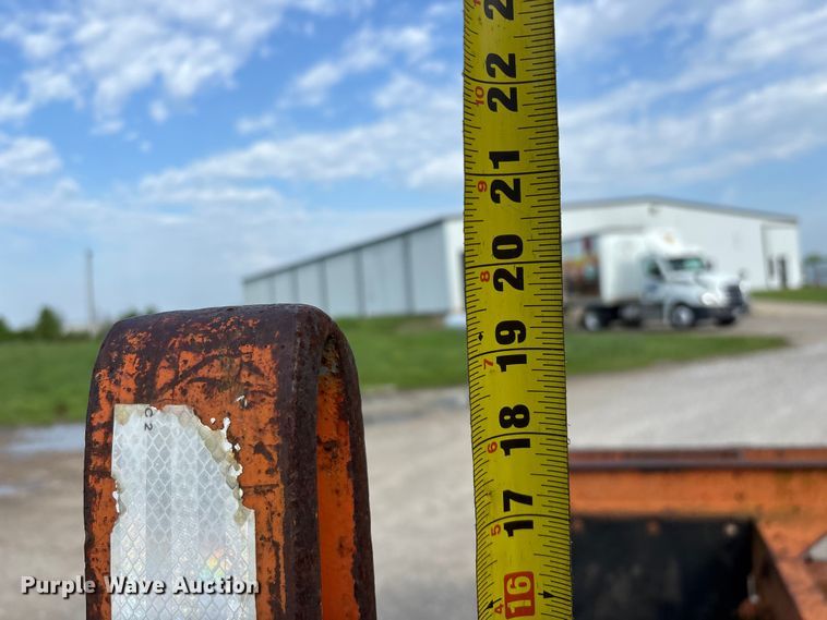 image for item EO4202 1999 Shop Built  pole trailer