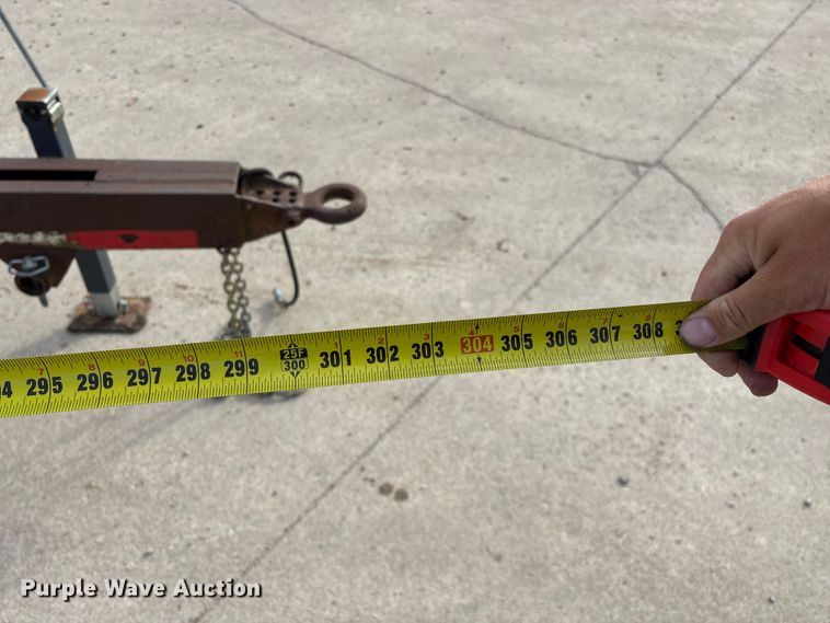 image for item EO4202 1999 Shop Built  pole trailer
