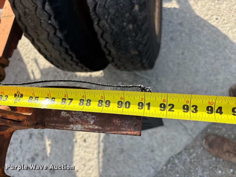 image for item EO4202 1999 Shop Built  pole trailer
