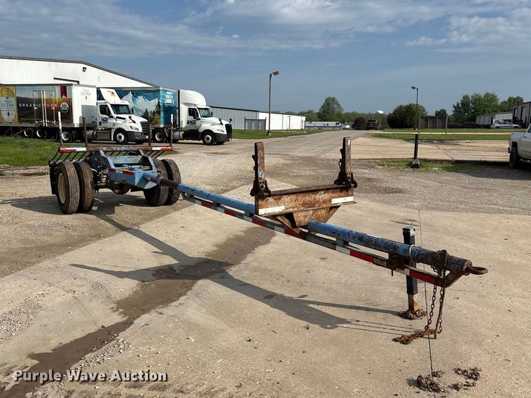image for item EO4203 1981 Shop Built pole trailer