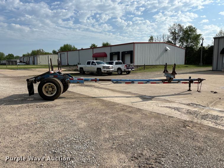 image for item EO4203 1981 Shop Built pole trailer