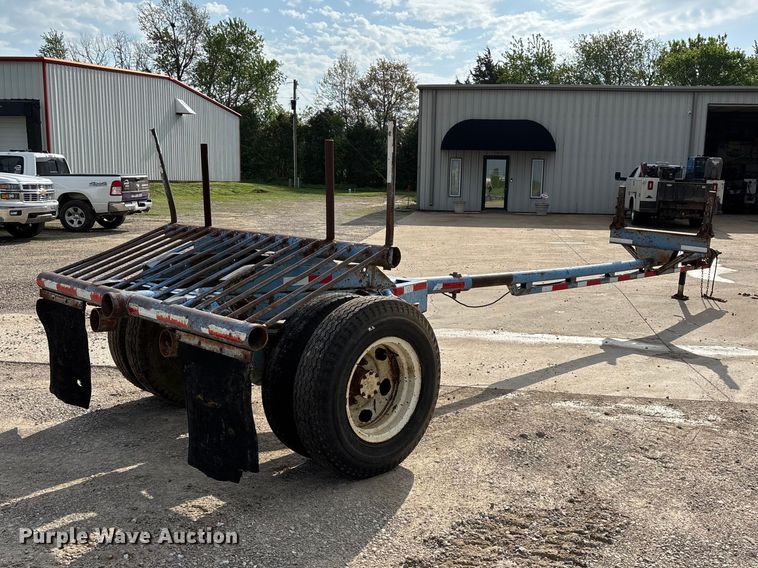image for item EO4203 1981 Shop Built pole trailer