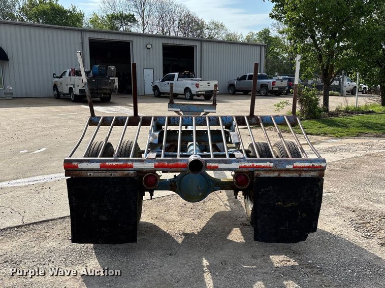 image for item EO4203 1981 Shop Built pole trailer
