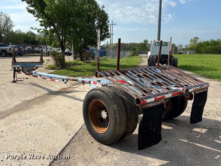 image for item EO4203 1981 Shop Built pole trailer