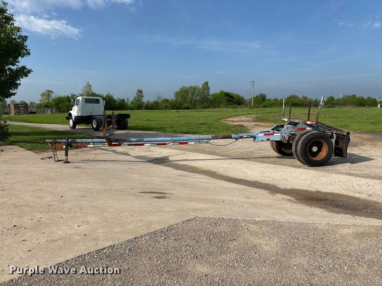 image for item EO4203 1981 Shop Built pole trailer