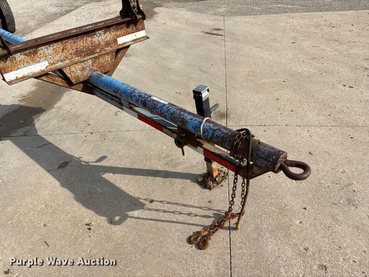 image for item EO4203 1981 Shop Built pole trailer