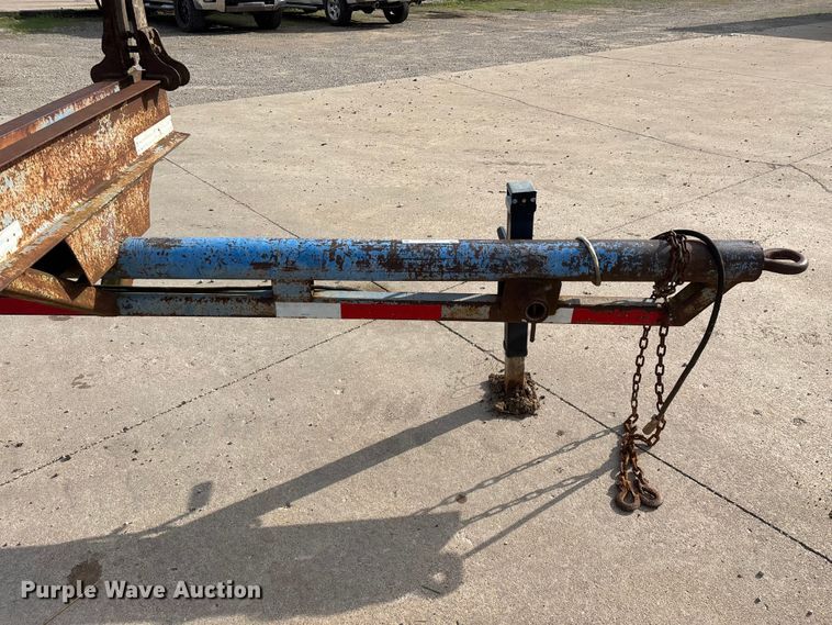 image for item EO4203 1981 Shop Built pole trailer