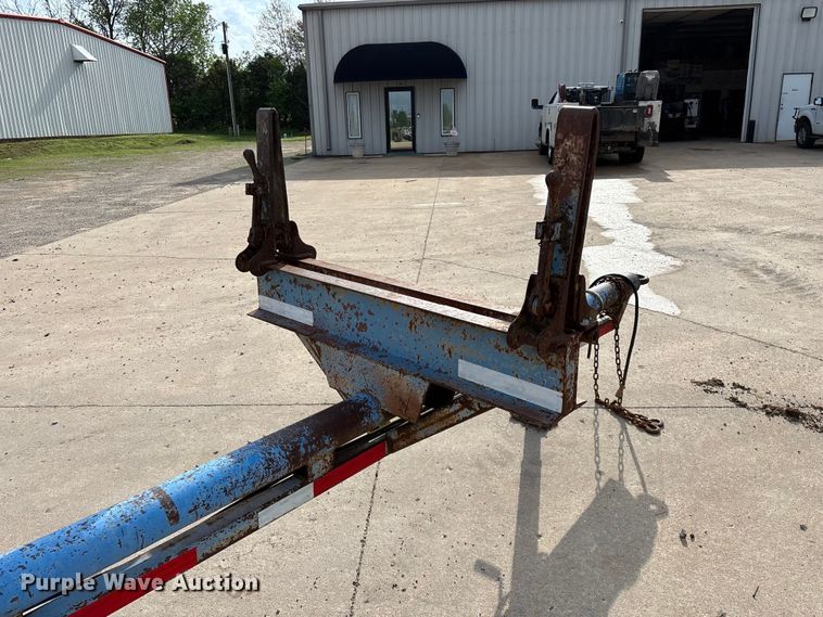 image for item EO4203 1981 Shop Built pole trailer