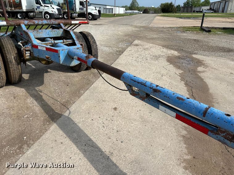 image for item EO4203 1981 Shop Built pole trailer