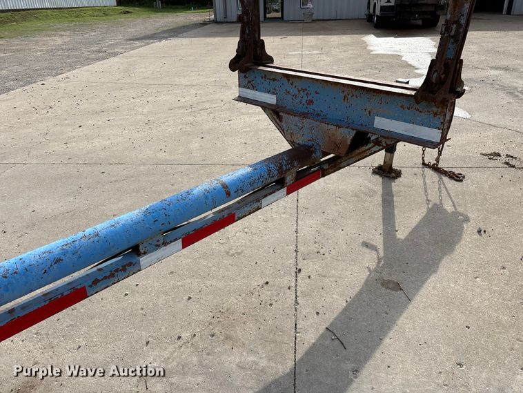 image for item EO4203 1981 Shop Built pole trailer