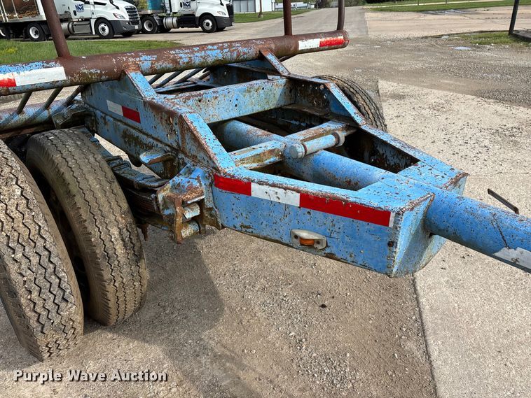 image for item EO4203 1981 Shop Built pole trailer