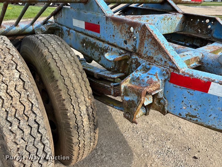 image for item EO4203 1981 Shop Built pole trailer