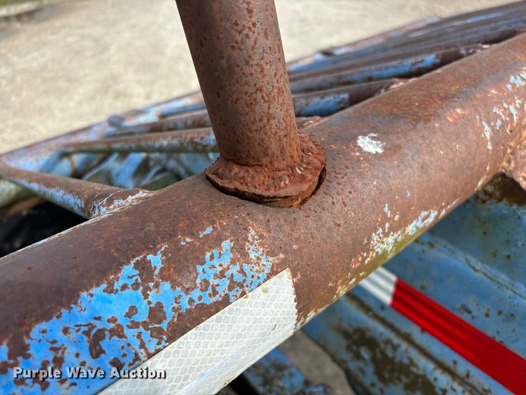 image for item EO4203 1981 Shop Built pole trailer