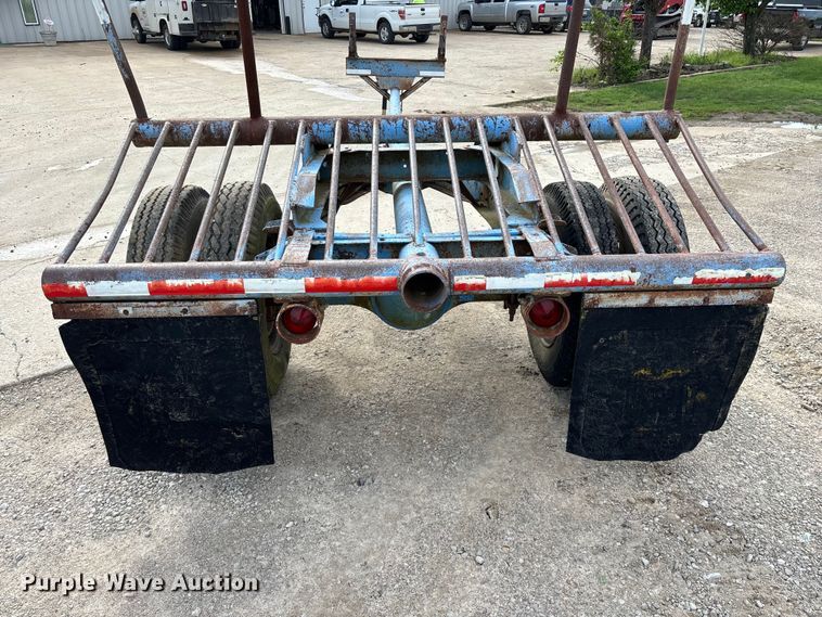 image for item EO4203 1981 Shop Built pole trailer