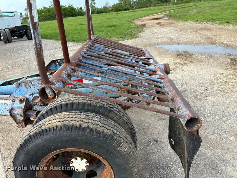 image for item EO4203 1981 Shop Built pole trailer