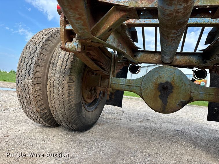 image for item EO4203 1981 Shop Built pole trailer