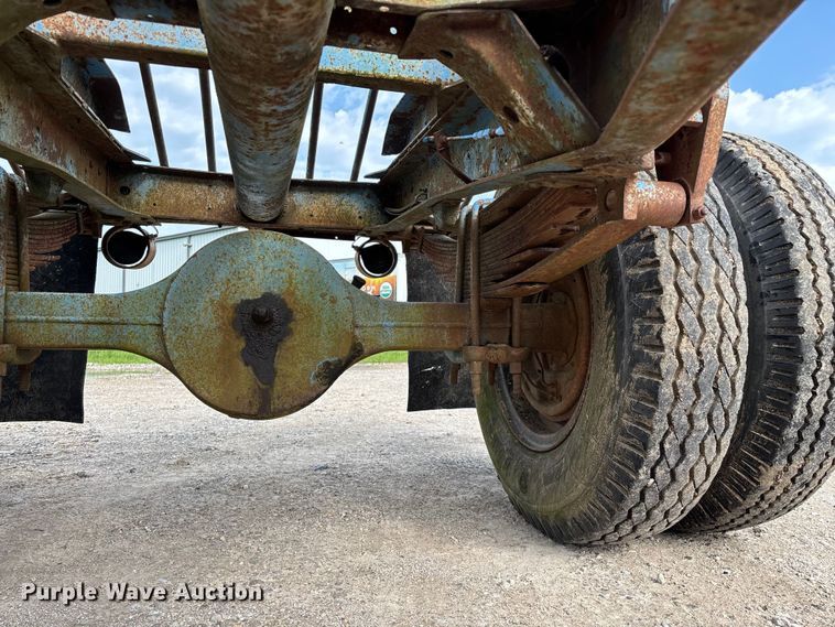 image for item EO4203 1981 Shop Built pole trailer