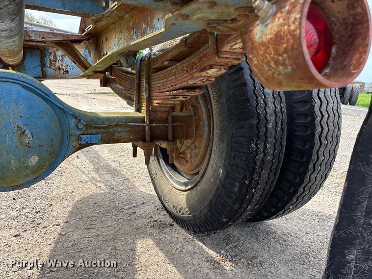 image for item EO4203 1981 Shop Built pole trailer