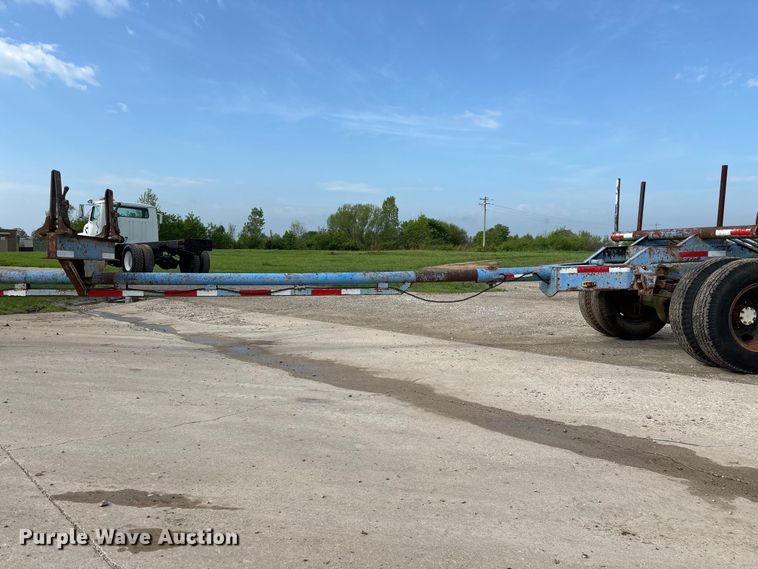 image for item EO4203 1981 Shop Built pole trailer