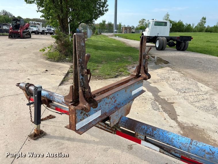 image for item EO4203 1981 Shop Built pole trailer