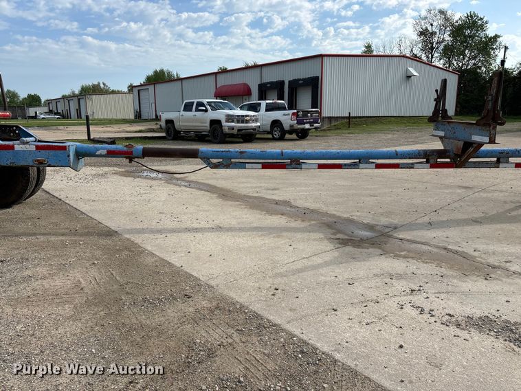 image for item EO4203 1981 Shop Built pole trailer