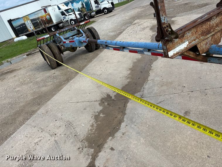 image for item EO4203 1981 Shop Built pole trailer