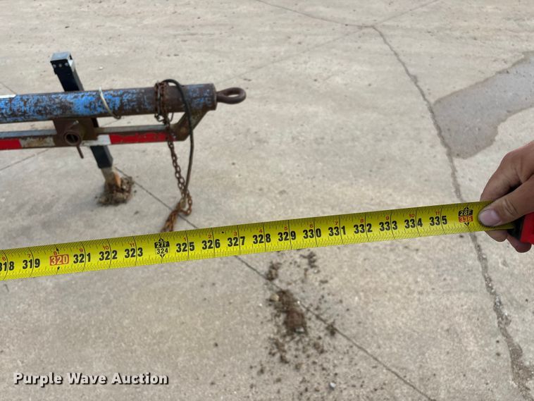 image for item EO4203 1981 Shop Built pole trailer