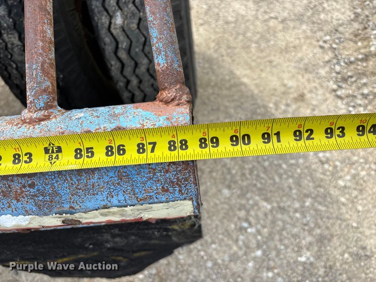 image for item EO4203 1981 Shop Built pole trailer
