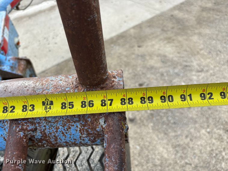 image for item EO4203 1981 Shop Built pole trailer