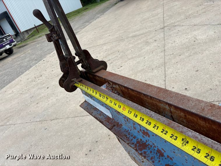 image for item EO4203 1981 Shop Built pole trailer